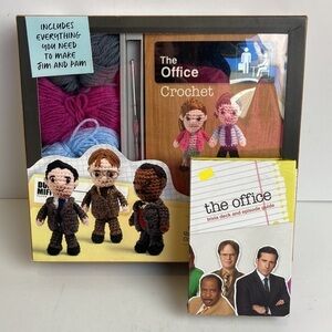 The Office Gift Bundle: Crochet Kit & Trivia Deck & Episode Guide Gift Novelty